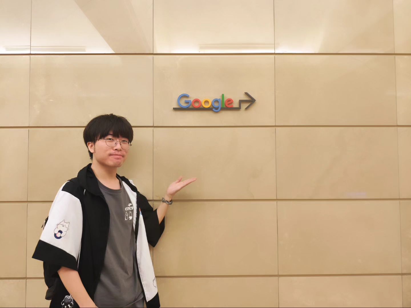 Chang Wei at Google Taipei office